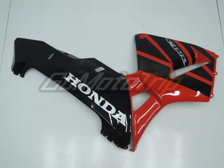 2003 2004 Honda Cbr600rr Black Red Fairing Kit 10