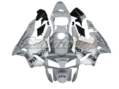 2003-2004-Honda-CBR600RR-Silver-White-Repsol-Fairing-Kit-GS