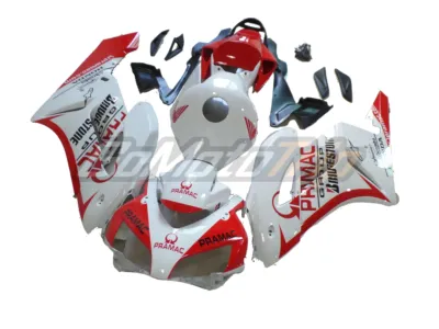 2004 2005 Honda Cbr1000rr Red Pramac Fairing Gs