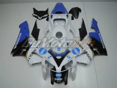 2005 2006 Honda Cbr600rr Konica Minolta Livery Fairing 1