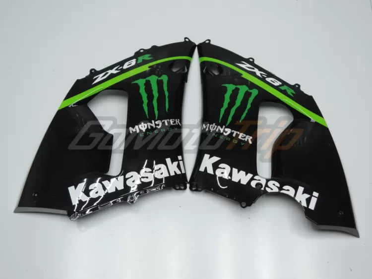 2005 2006 Kawasaki Ninja Zx 6r Zx Rr 2009 Motogp Livery Fairing Kit 10