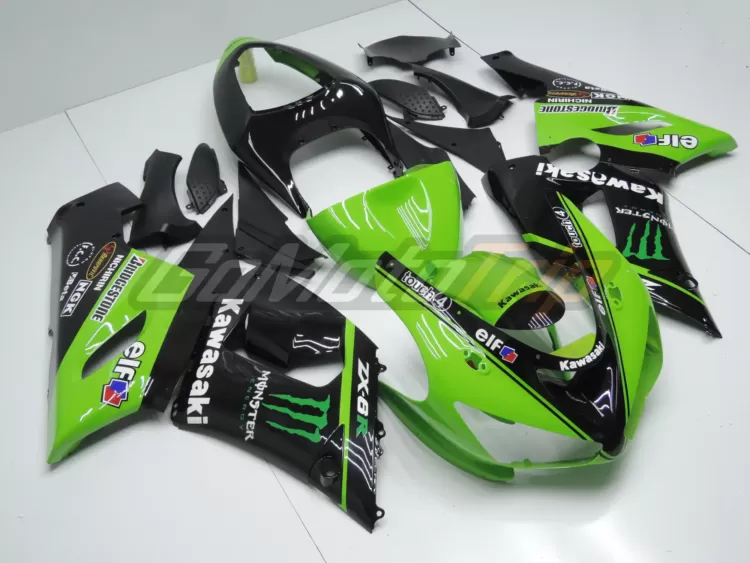 2005 2006 Kawasaki Ninja Zx 6r Zx Rr 2009 Motogp Livery Fairing Kit 3