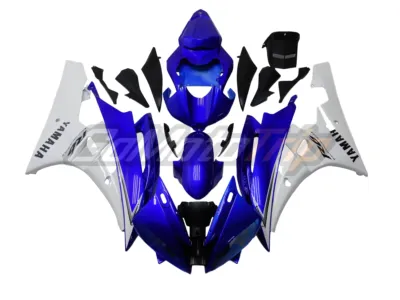 2006-2007-Yamaha-YZF-R6-Blue-White-Fairing-GS