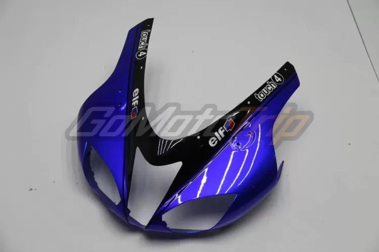 2007 2008 Kawasaki Ninja Zx 6r Blue Zx Rr 2009 Motogp Livery Fairing Kit 4