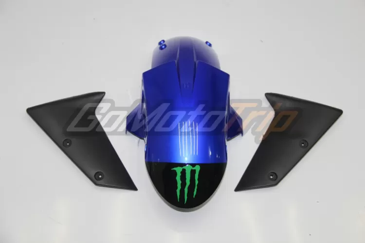 2007 2008 Kawasaki Ninja Zx 6r Blue Zx Rr 2009 Motogp Livery Fairing Kit 7