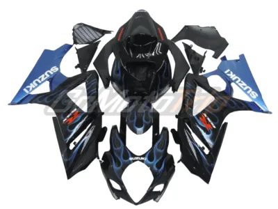 2007 2008 Suzuki Gsx R1000 Blue Flame Fairing Gs