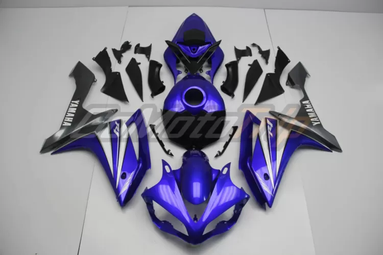 2007 2008 Yamaha Yzf R1 Blue Fairing 1