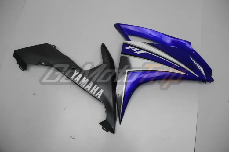 2007 2008 Yamaha Yzf R1 Blue Fairing 11