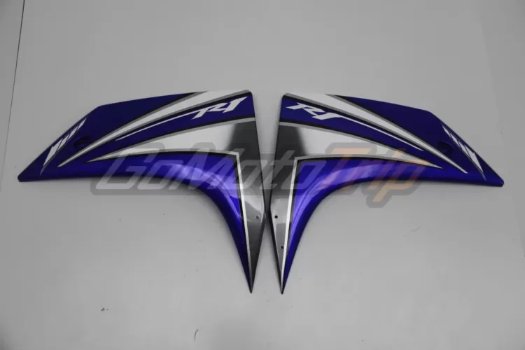 2007 2008 Yamaha Yzf R1 Blue Fairing 12