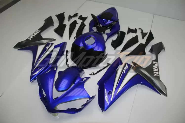 2007 2008 Yamaha Yzf R1 Blue Fairing 2