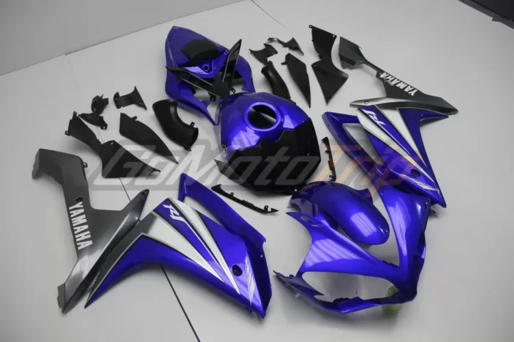 2007 2008 Yamaha Yzf R1 Blue Fairing 3