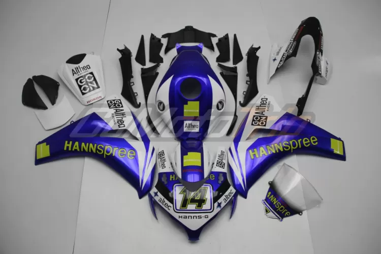 2008 2011 Honda Cbr1000rr Hannspree Althea Fairing 1