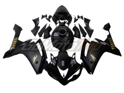 2008-Yamaha-YZF-R1-Raven-Black-Fairing-GS