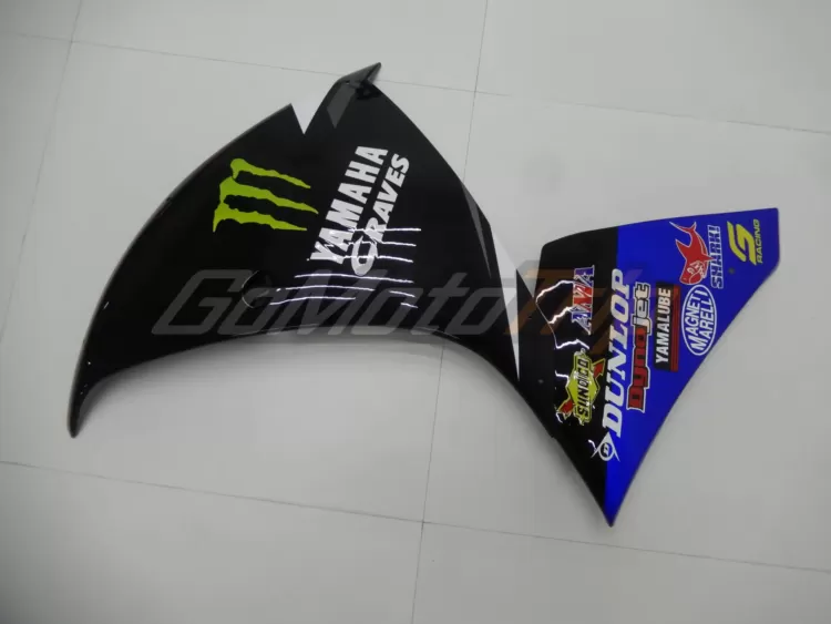 2009 2011 Yamaha Yzf R1 Monster Energy Graves Fairing Kit 12