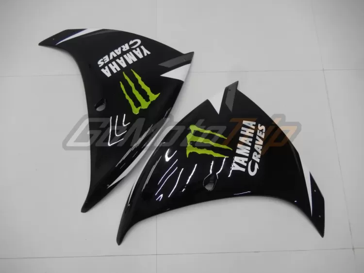 2009 2011 Yamaha Yzf R1 Monster Energy Graves Fairing Kit 14