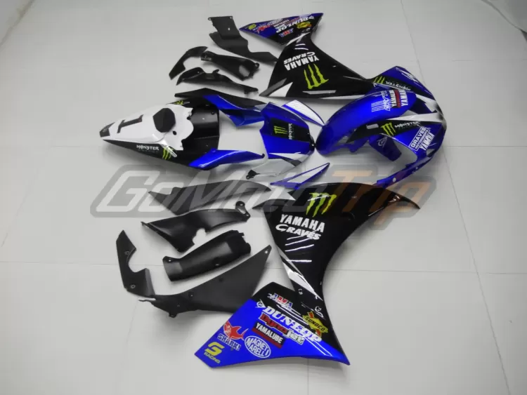 2009 2011 Yamaha Yzf R1 Monster Energy Graves Fairing Kit 5