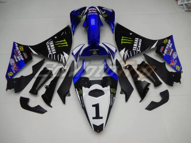 2009 2011 Yamaha Yzf R1 Monster Energy Graves Fairing Kit 6