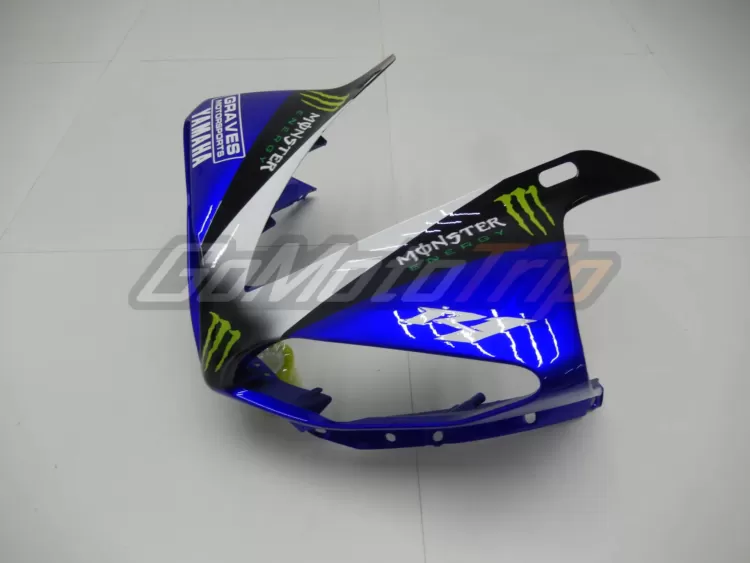 2009 2011 Yamaha Yzf R1 Monster Energy Graves Fairing Kit 8