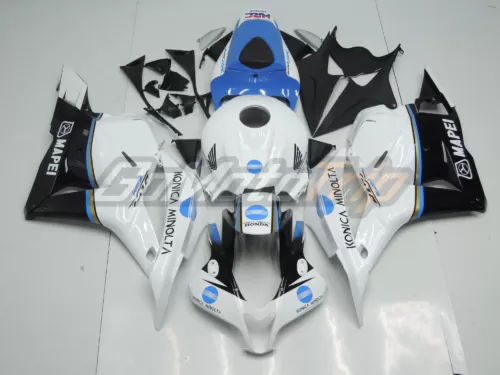 2009 2012 Honda Cbr600rr Konica Minolta Blue Fairing 1