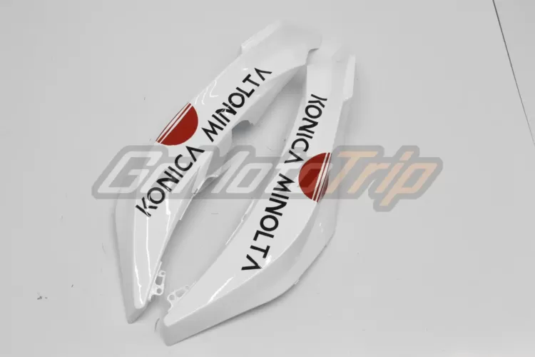 2009 2012 Honda Cbr600rr Konica Minolta Red Fairing 10