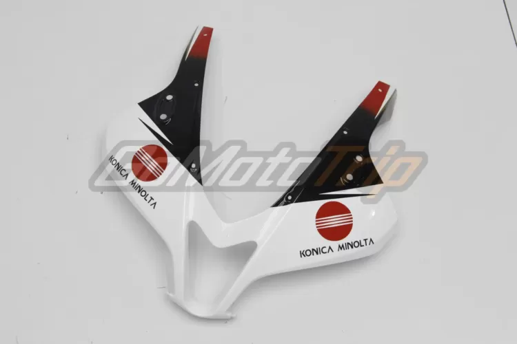 2009 2012 Honda Cbr600rr Konica Minolta Red Fairing 4