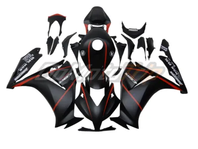 2012 2016 Honda Cbr1000rr Matte Hrc Fairing Gs