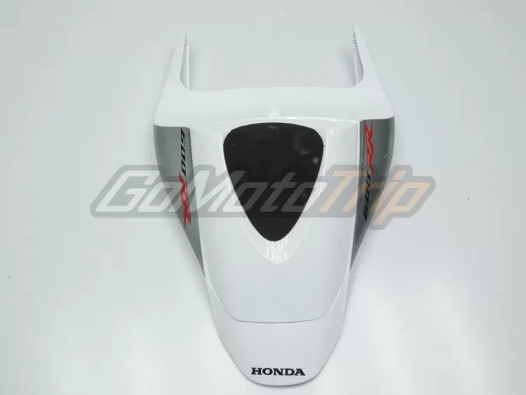 2007 2008 Honda Cbr600rr Silver White Fairing 15