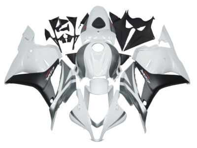 2009-2012-Honda-CBR600RR-Silver-White-Fairing-Kit-18