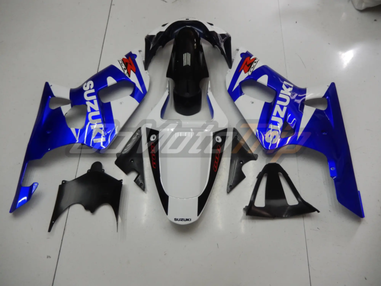 2001 2003 Suzuki Gsx R600 Blue Fairing Kit 4