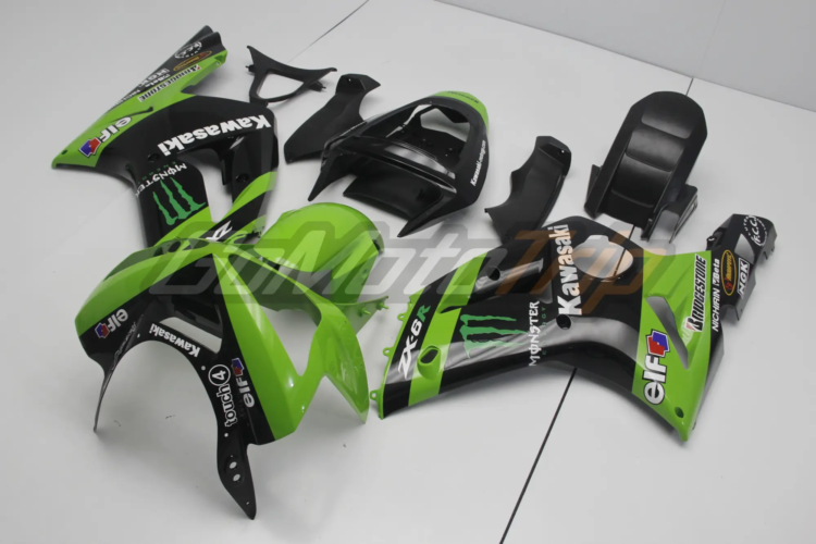 2003 2004 Kawasaki Ninja Zx 6r Zx Rr 2009 Motogp Livery Fairing Kit 2