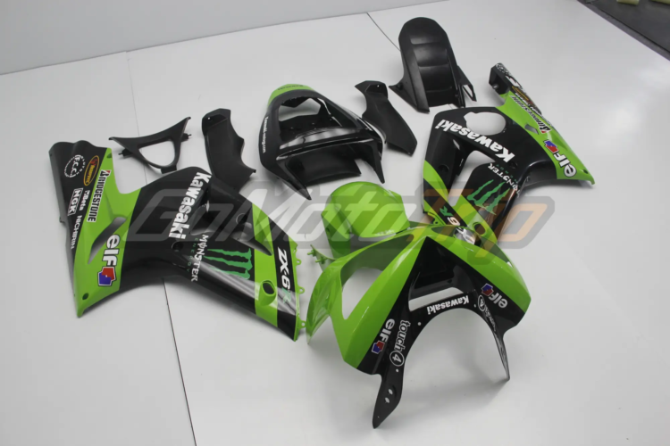 2003 2004 Kawasaki Ninja Zx 6r Zx Rr 2009 Motogp Livery Fairing Kit 3