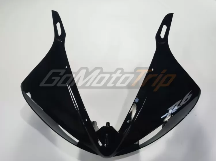 2003 2005 Yamaha Yzf R6 Black Fairing Kit 4