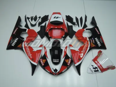 2003 2005 Yamaha Yzf R6 Santander Fairing Kit 1