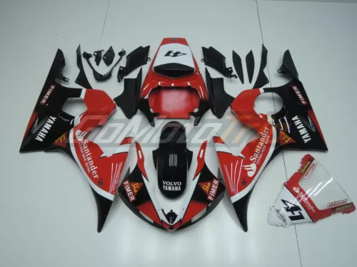 2003 2005 Yamaha Yzf R6 Santander Fairing Kit 1