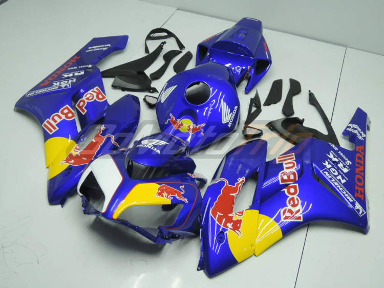 2004 2005 Honda Cbr1000rr Red Bull Fairing Kit 2