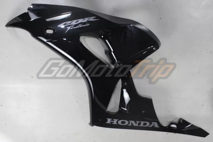 2006 2007 Honda Cbr1000rr Glossy Black Fairing Kit 8