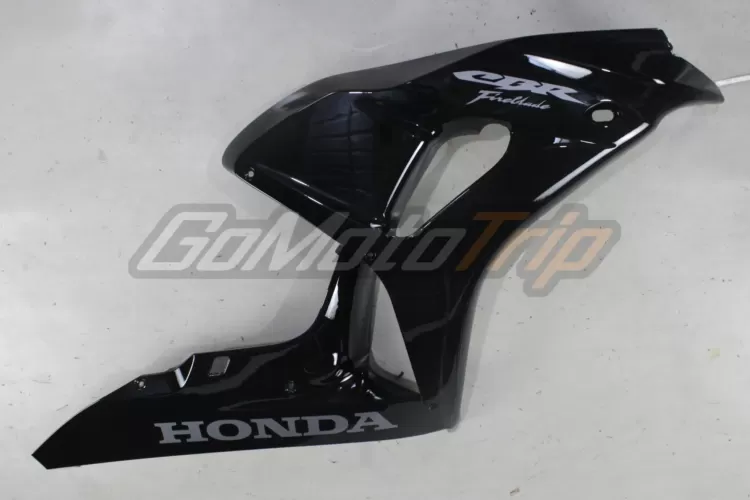 2006 2007 Honda Cbr1000rr Glossy Black Fairing Kit 9