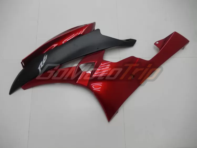 2006 2007 Yamaha Yzf R6 Candy Red Fairing 11