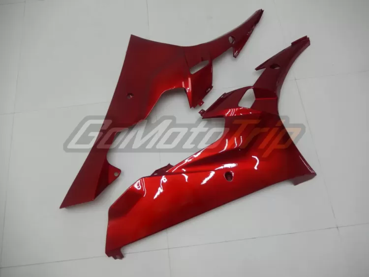 2006 2007 Yamaha Yzf R6 Candy Red Fairing 15