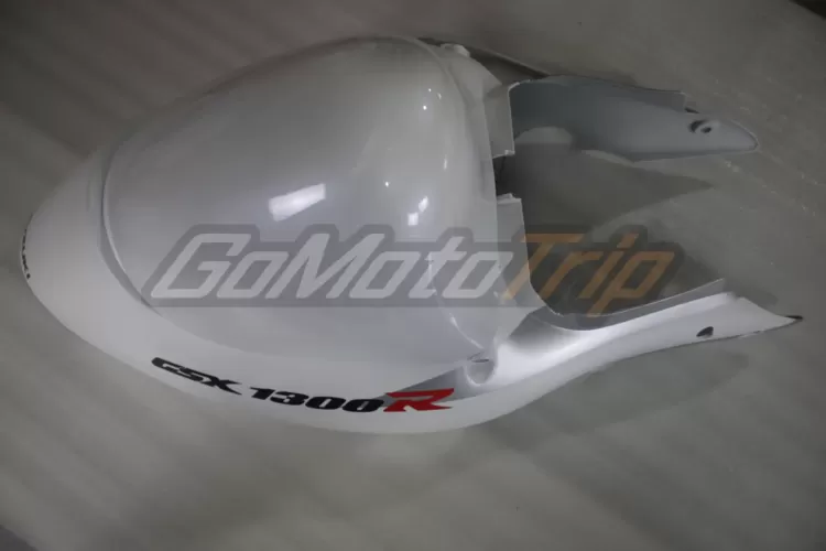 2006 Suzuki Hayabusa Silver White Fairing Kit 8