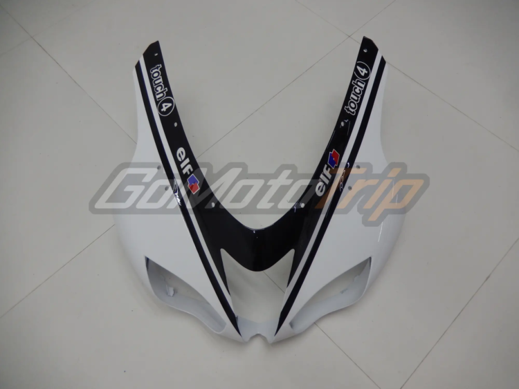 2007 2008 Kawasaki Ninja Zx 6r White Zx Rr 2009 Motogp Livery Fairing 7