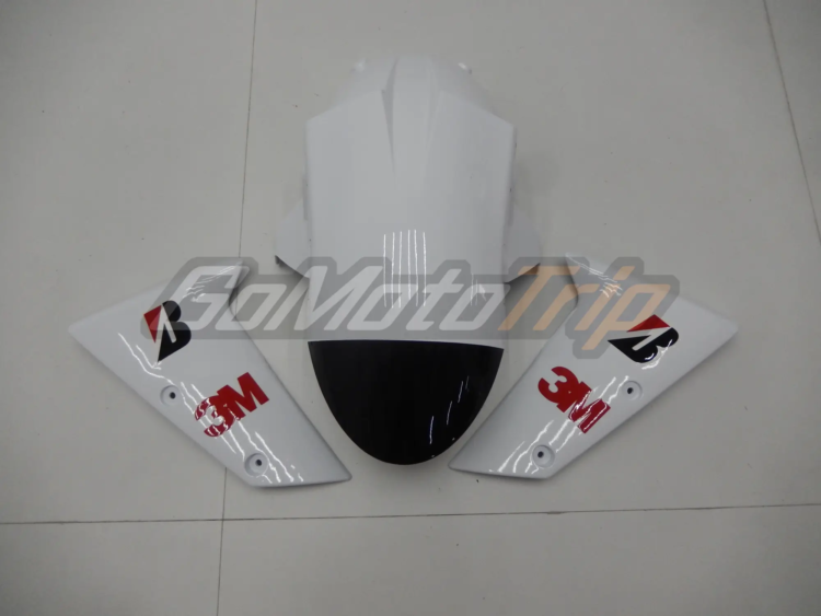 2007 2008 Kawasaki Ninja Zx 6r White Zx Rr 2009 Motogp Livery Fairing 9