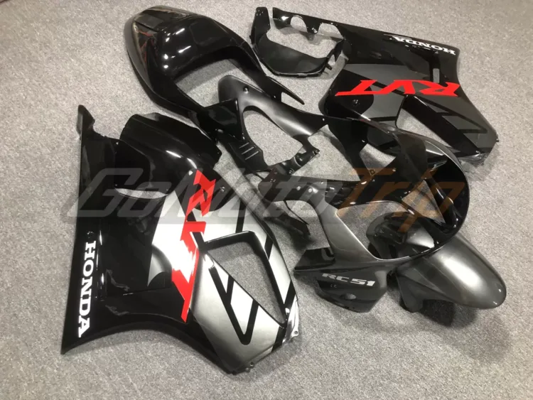 Honda-RC51-RVT1000R-Black-Silver-Fairing-Kit-3