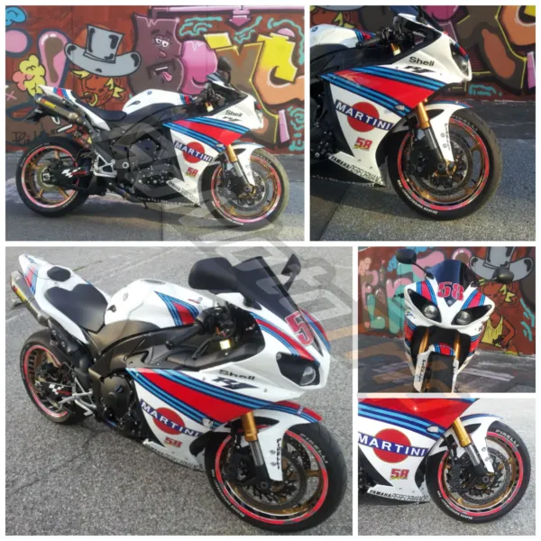 2009-2011 Yamaha YZF-R1 Martini 58 Fairing