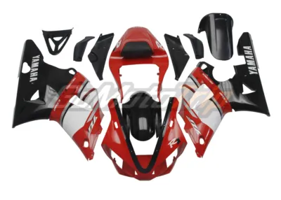 2000-2001-Yamaha-YZF-R1-Black-Red-Fairing-GS