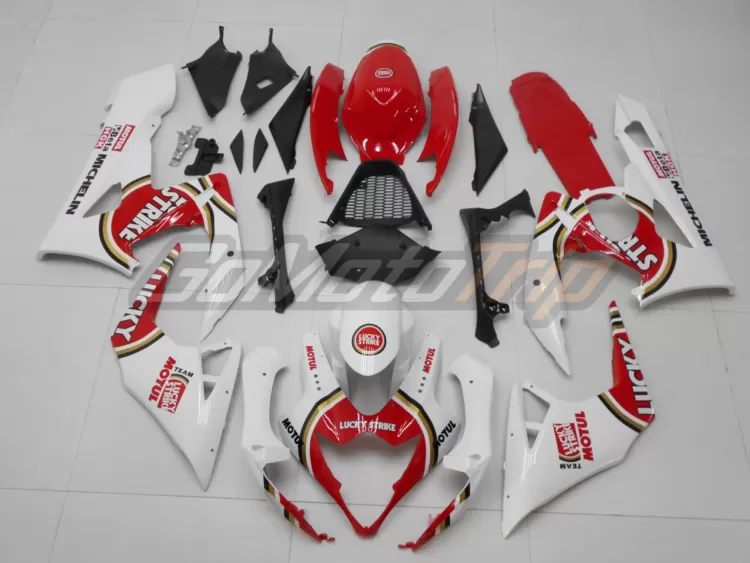 2005 2006 Suzuki Gsx R1000 Lucky Strike Fairing Kit 1