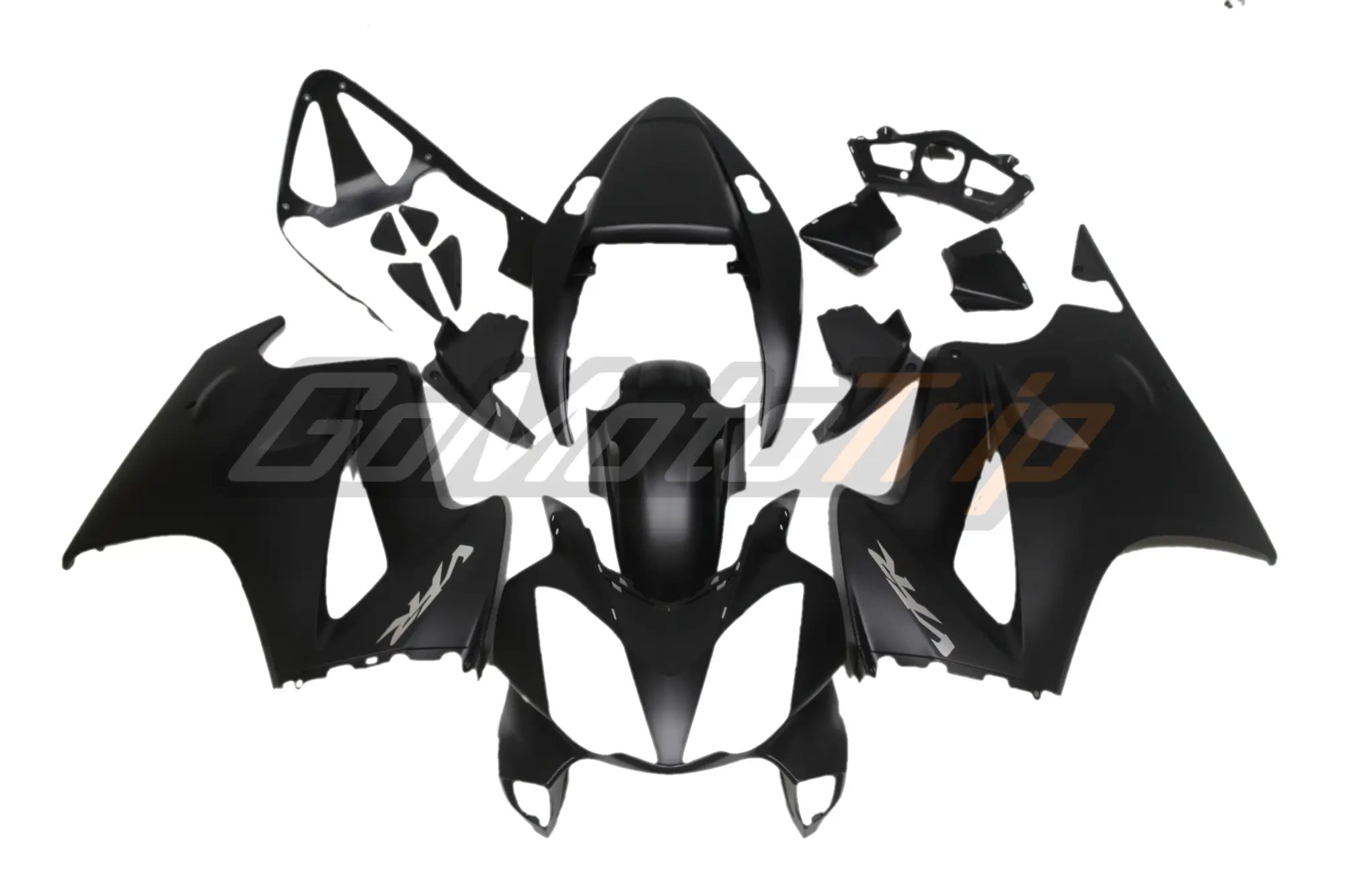 2002-2013-Honda-VFR800-Matte-Black-Fairing-15