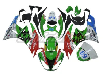 2009-2012-Kawasaki-Ninja-ZX-6R-Provec-Motocard-WSS-Fairing-GS