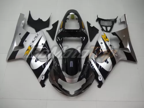 2001 Suzuki Gsx R1000 Black Silver Fairing 1