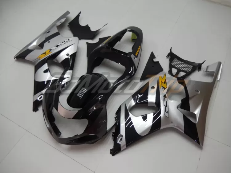 2001 Suzuki Gsx R1000 Black Silver Fairing 2